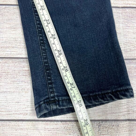 Acne Studios Skin 5 Deep Skinny Jeans Dark Wash Mid Rise Stretch Ankle Womens 29 - Picture 11 of 11